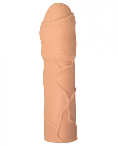 Natural Realskin Uncircumcised Xtender Vibrating Beige - ACME Pleasure