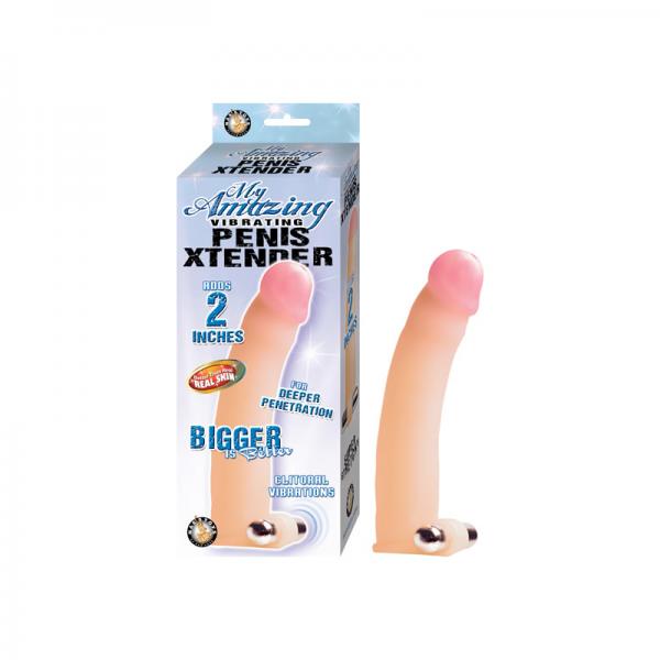 My Amazing Vibrating Penis Xtender Beige - ACME Pleasure