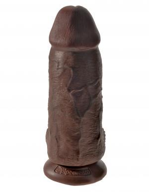 King Cock Chubby 9 inches Brown Dildo - ACME Pleasure