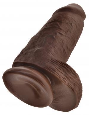 King Cock Chubby 9 inches Brown Dildo - ACME Pleasure