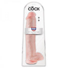 King Cock 15in Cock - Beige - ACME Pleasure