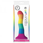 Colours - Pride Edition - 6in Wave Dildo - Rainbow - ACME Pleasure