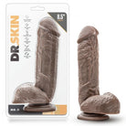 Dr. Skin - Mr. D - 8.5in Dildo With Suction Cup - Chocolate - ACME Pleasure