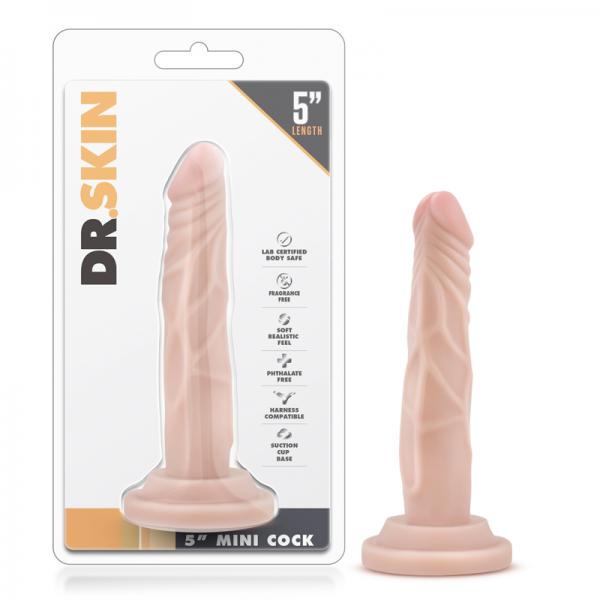 Dr Skin 5 inches Mini Cock Beige Dildo - ACME Pleasure