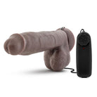 X5 Plus 8 inches Realistic Cock Chocolate Vibrating - ACME Pleasure