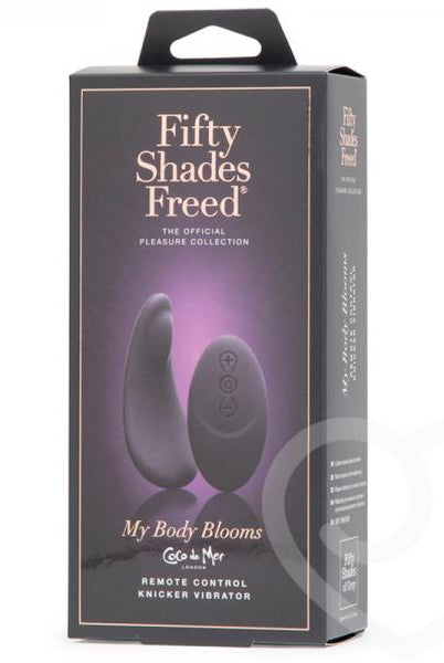 Fifty Shades Freed My Body Blooms Rechargeable Remote Control Knicker Vibrator - ACME Pleasure