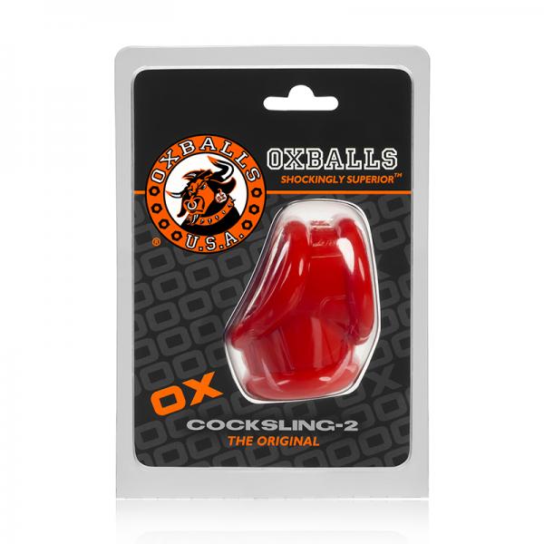 Oxballs Cocksling-2, Cocksling, Red - ACME Pleasure