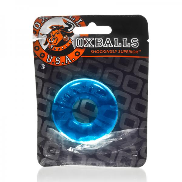 Oxballs Do-nut- 2, Cockring, Large, Ice Blue - ACME Pleasure