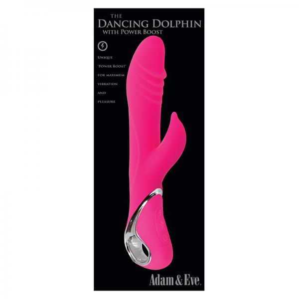 Adam & Eve The Dancing Dolphin Rechargeable Siliconepink - ACME Pleasure