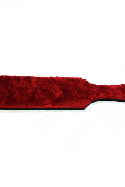 Rouge Paddle With Fur Red - ACME Pleasure