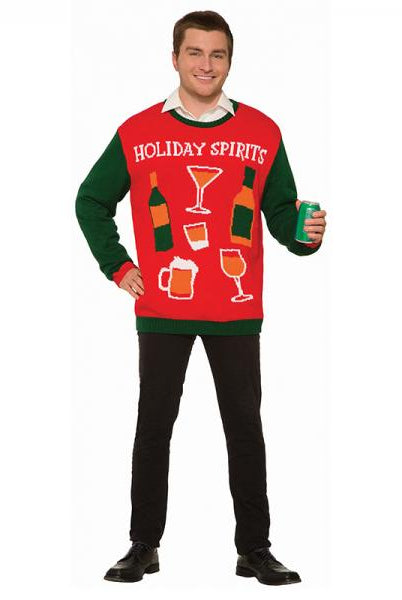 Xmas Sweater Holiday Spirits Xl - ACME Pleasure