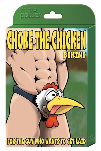 Male Power Novelty Choke The Chckn Bikni Blk 1sz - ACME Pleasure