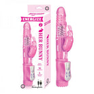 Energize Her Bunny 2 Rechargeable Dual Motors 36 Function 6 Rotation Modes Waterproof  Pink - ACME Pleasure