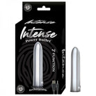 Intense Power Bullet Rechargeable 7 Function Usb Cord Included Waterproof Silver - ACME Pleasure