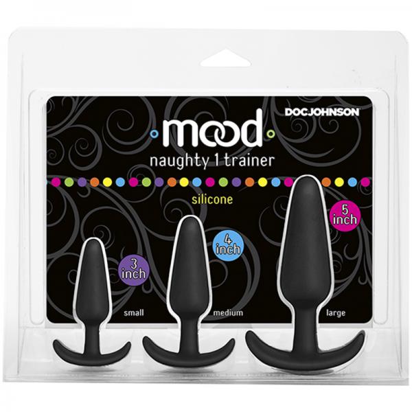 Mood Naughty 1 Anal Trainer Set Black - ACME Pleasure