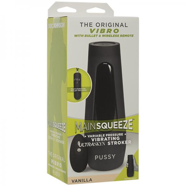 Main Squeeze The Original Vibro Pussy Vanilla - ACME Pleasure