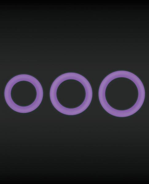 Firefly Halo Medium Cock Ring Purple - ACME Pleasure