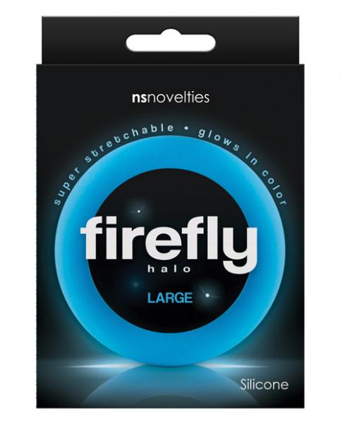 Firefly Halo Large Cock Ring Blue - ACME Pleasure