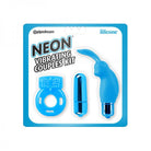 Neon Vibrating Couples Kit Blue - ACME Pleasure