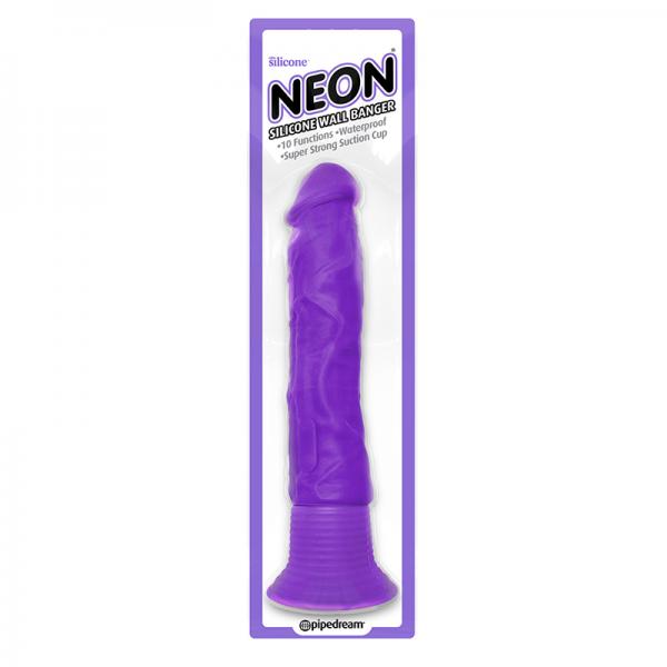 Neon Silicone Wall Banger Purple - ACME Pleasure