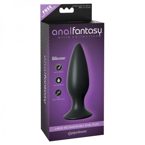 Anal Fantasy Elite Large Rechargeable Anal Plug - ACME Pleasure