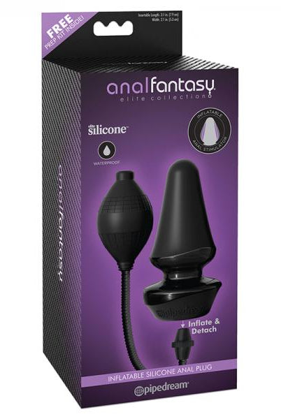 Anal Fantasy Elite Inflatable Silicone Butt Plug - ACME Pleasure