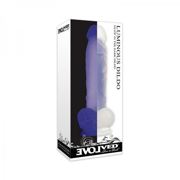 Evolved Luminous Dildo Purple - ACME Pleasure