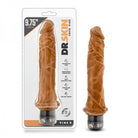 Dr. Skin - Cock Vibe - 9.75 Inch Vibrating Cock - Mocha - ACME Pleasure