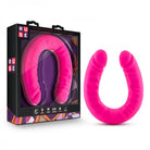 Ruse - 18 Inch Silicone Slim Double Dong - Hot Pink - ACME Pleasure