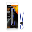 Stay Hard - Silicone Loop Cock Ring - Blue - ACME Pleasure