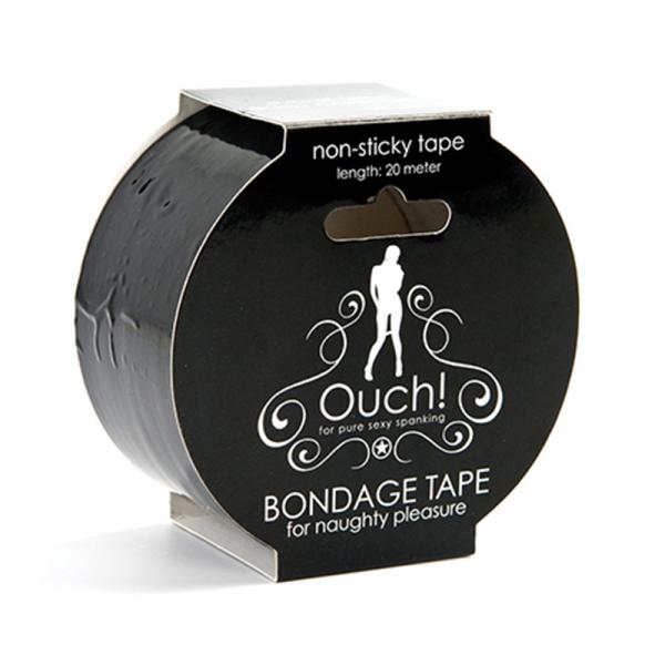 Ouch! Bondage Tape - Black - ACME Pleasure