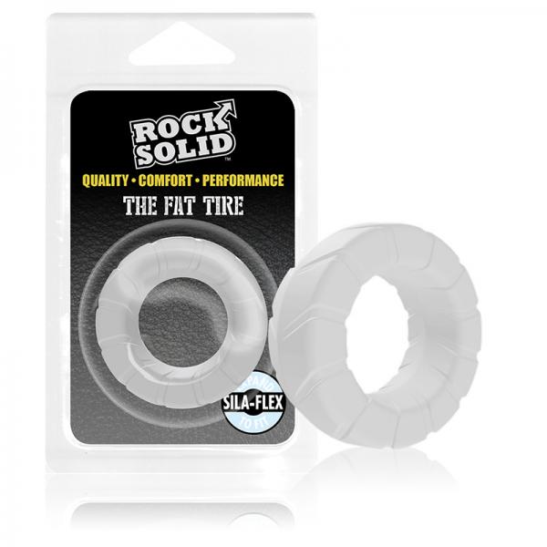 Rock Solid Silaflex Fat Tire Translucent - ACME Pleasure