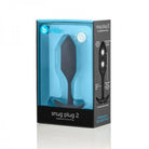 B-vibe Snug Plug 2 Black - ACME Pleasure