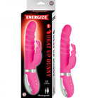 Energize Heat Up Bunny 1 Heating Up To 107 Degrees 12 Function Dual Motor Rechargable Waterproof Pin - ACME Pleasure