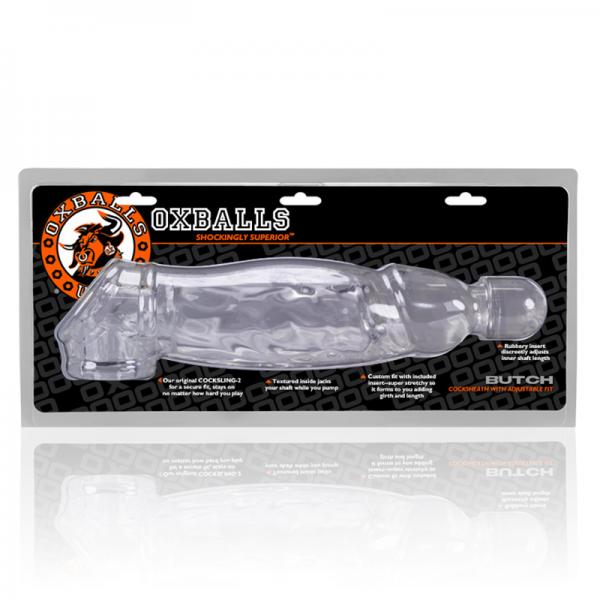 Oxballs Butch Cocksheath Clear - ACME Pleasure