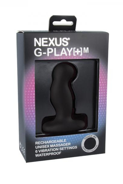 Nexus Gplaysm+ Unisex Vibrator - Black - ACME Pleasure