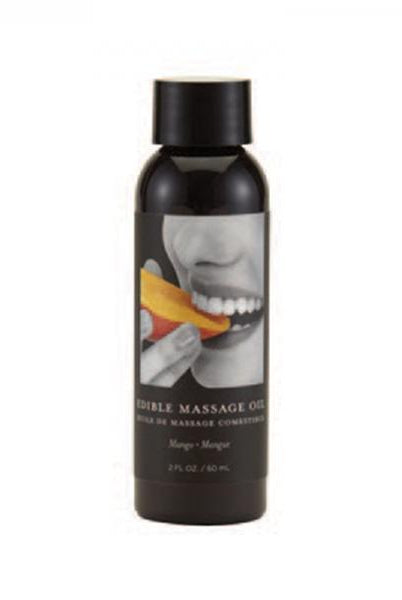 Earthly Body Edible Massage Oil Mango 2oz - ACME Pleasure