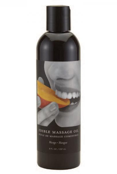 Earthly Body Edible Massage Oil Mango 8oz - ACME Pleasure