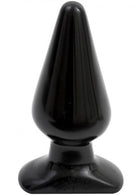 Classic Butt Plug Large Black - ACME Pleasure