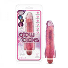 Glow Dicks - Molly Glitter Vibrator - Pink - ACME Pleasure