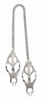 Endurance Butterfly Nipple Clamps with Jewel Chain - ACME Pleasure
