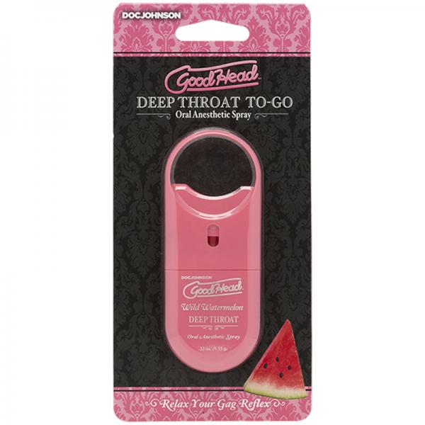 Goodhead Deep Throat Spray To-go Wild Watermelon .33 Oz. - ACME Pleasure