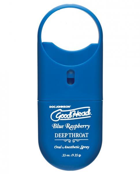 Goodhead Deep Throat Spray To Go Blue Raspberry .33oz - ACME Pleasure