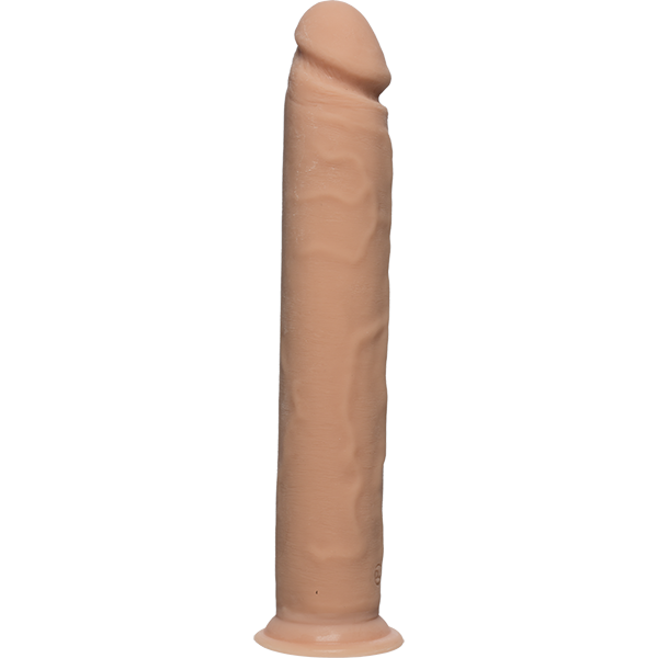 The D Realistic D 12 inches Ultraskyn Beige Dildo - ACME Pleasure