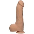 The D Master D 10.5 inches Dildo with Balls Ultraskyn Beige - ACME Pleasure