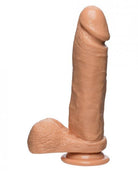 The D The Perfect D 8 inches Dildo with Balls Beige - ACME Pleasure