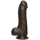 The D Master D 7.5 Inches Dildo with Balls Firmskyn - Brown - ACME Pleasure