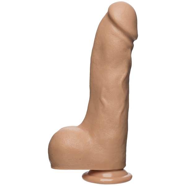 The D Master D 10.5 inches Dildo with Balls Firmskyn Beige - ACME Pleasure