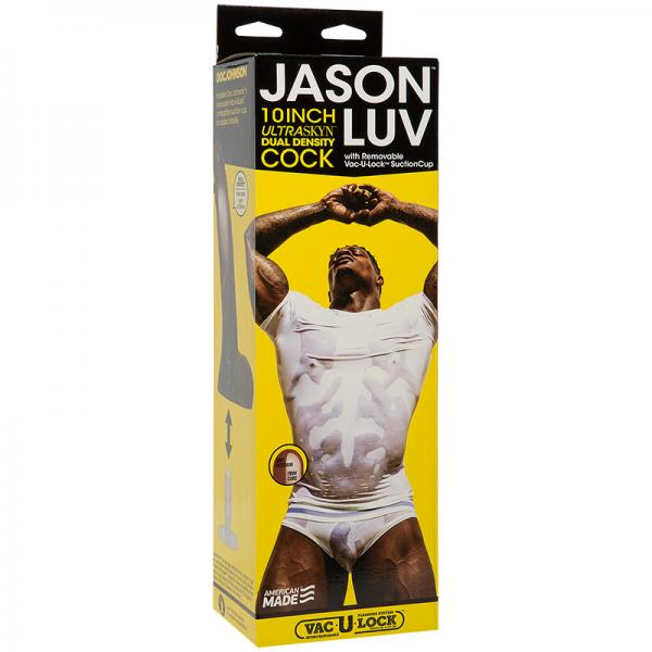 Jason Luv 10 inches Ultraskyn Cock Brown Dildo - ACME Pleasure