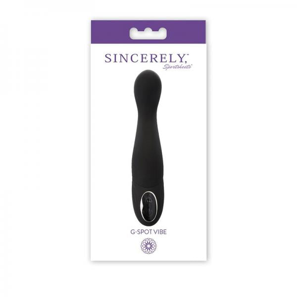 Sincerely G-Spot Vibe Black - ACME Pleasure